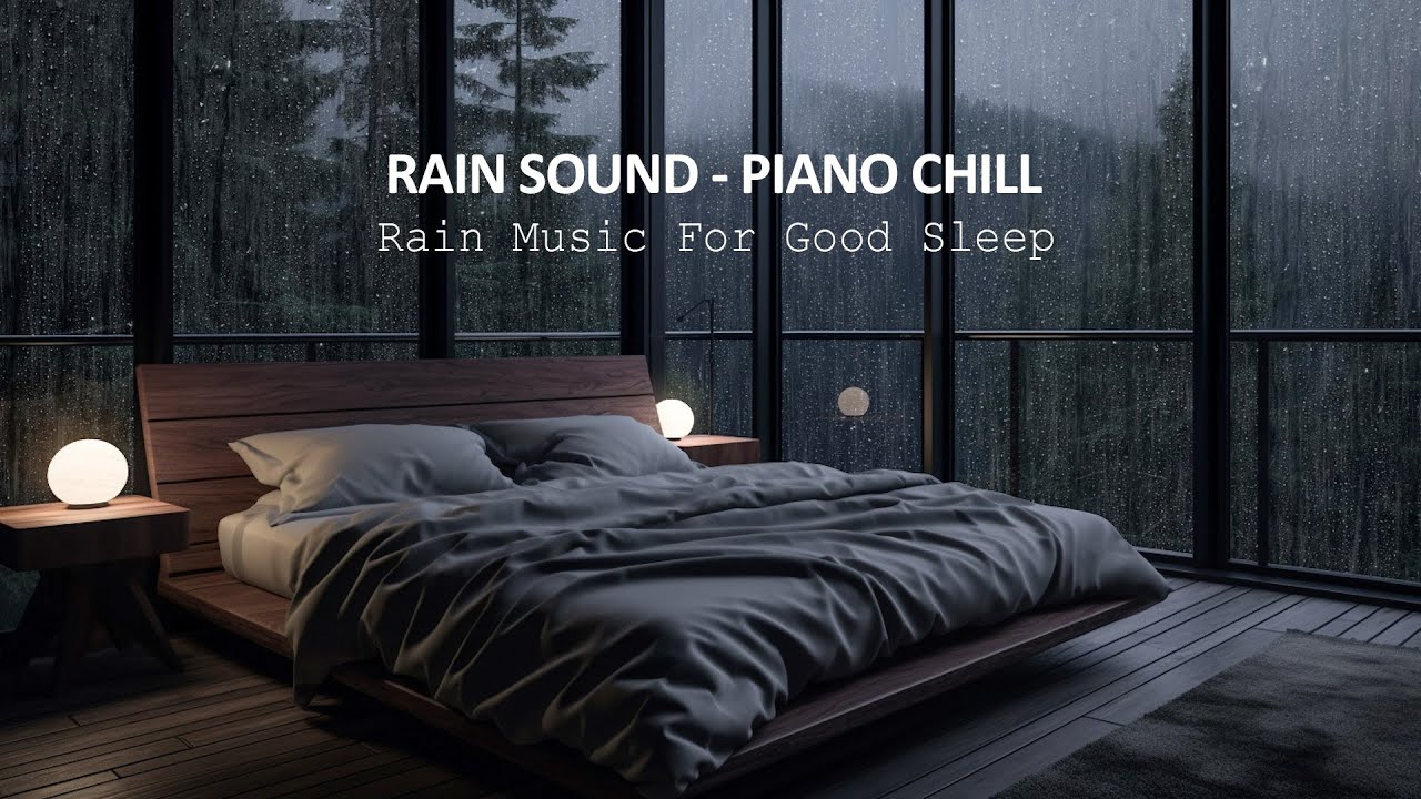 Rain and Piano Sounds - Gentle Melodies to Help You Unwind and Sleep Peacefully | Relaxing Sounds