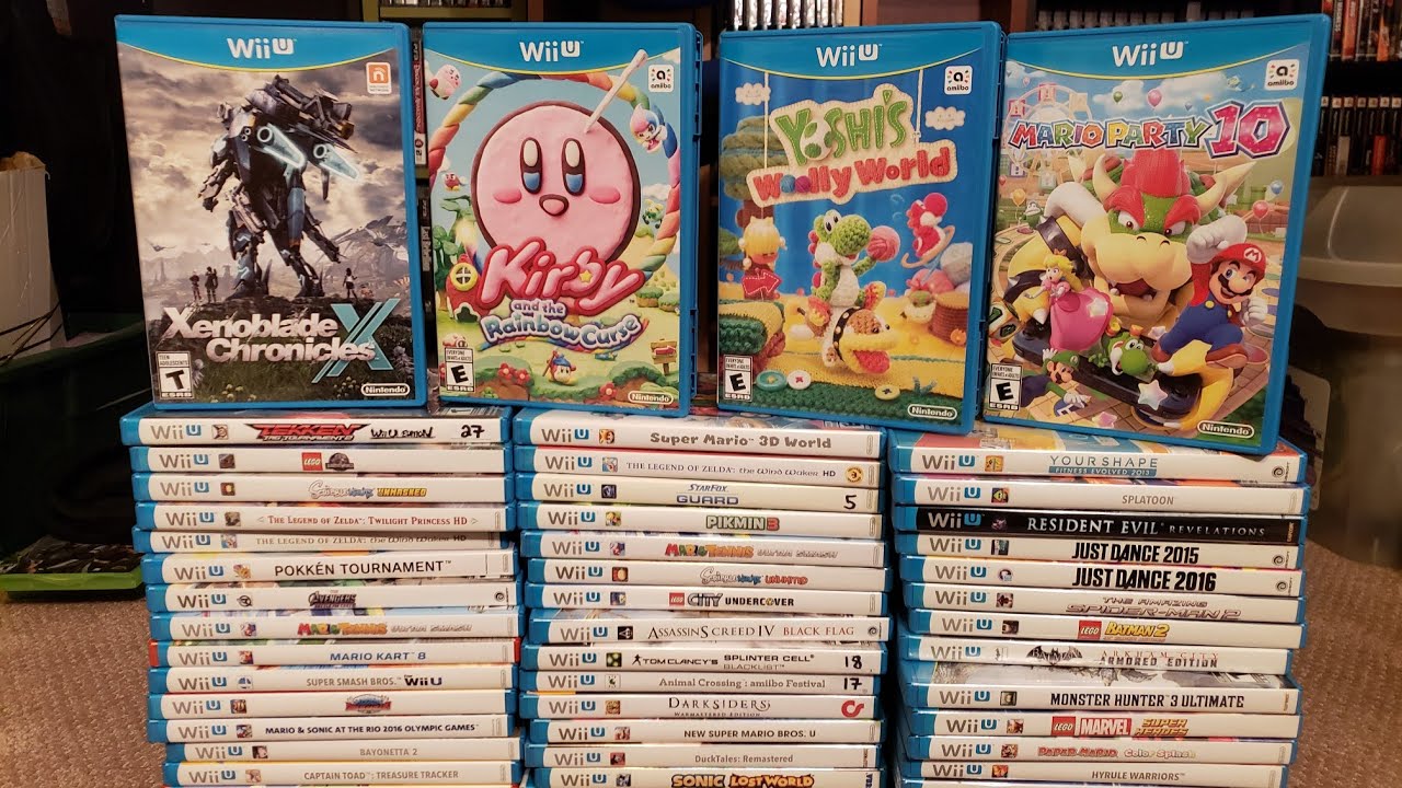 Wii U collection 2020