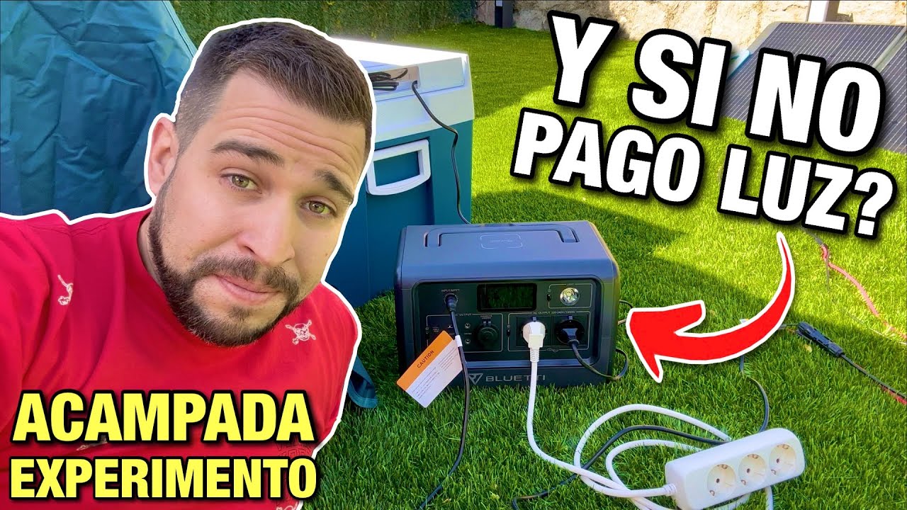 Se puede VIVIR SIN ELECTRICIDAD común? y ACAMPAR en CUALQUIER SITO ⛺️☀️ | BLUETTI EB70