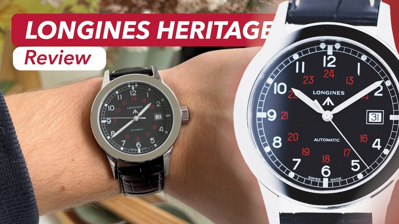 Une MONTRE historique chez Longines ! (Heritage Military Cosd review)