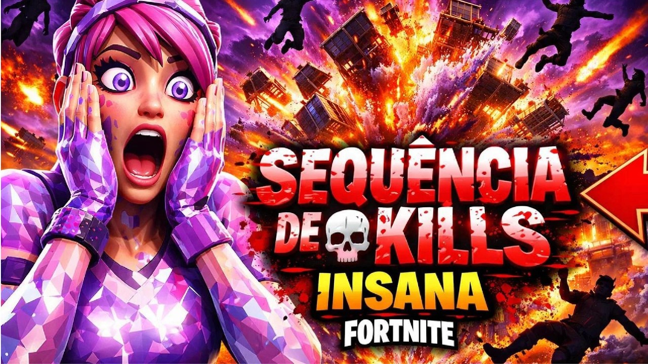 🔥 COMPILAÇÃO INSANA DE KILLS — FORTNITE ZERO BUILD (ASSISTE TUDO!)