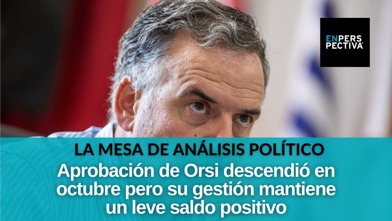 Cayó aprobación de Orsi según encuesta de Equipos