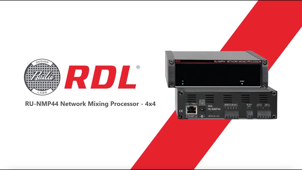 RDL RU-NMP44 Product Overview - Webinar