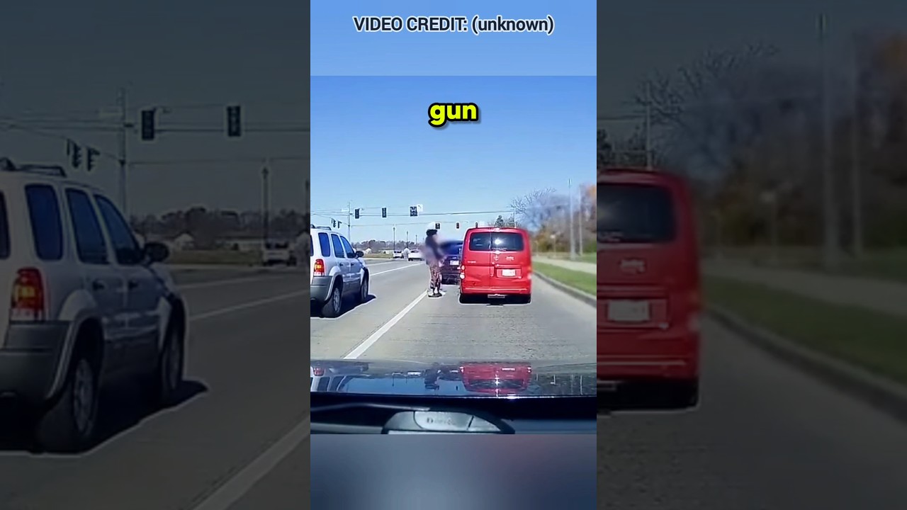 Road Rager Gets Taught A Lesson!