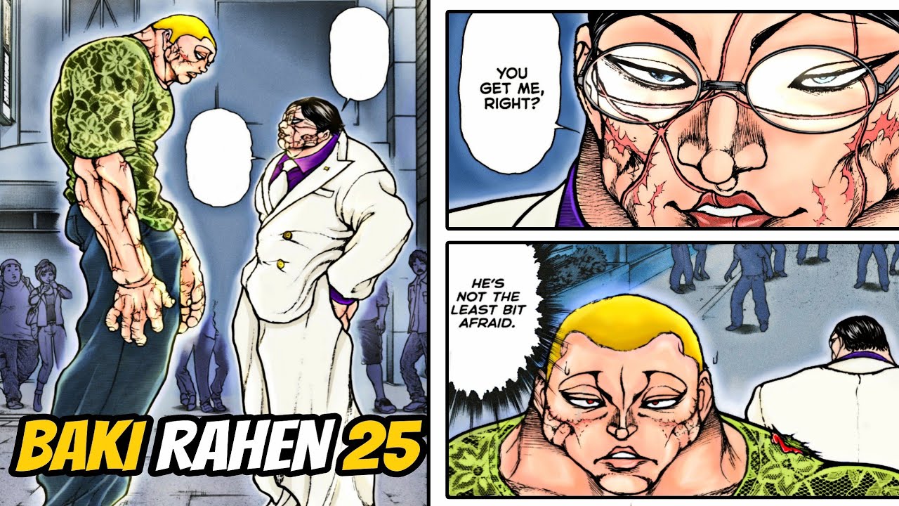 HANAYAMA CONFRONTS JACK HANMA - BAKI RAHEN 25