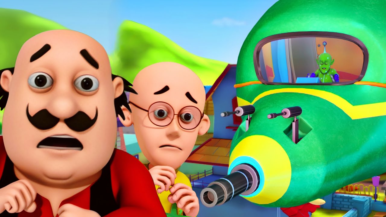 Aliens Ship आई Furfuri Nagar मे | Motu-Patlu