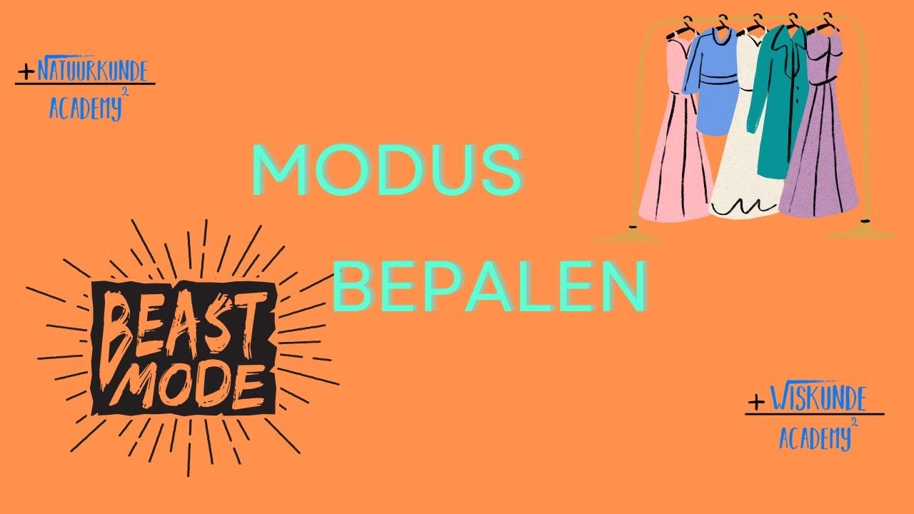 Hoe kan je de Modus bepalen