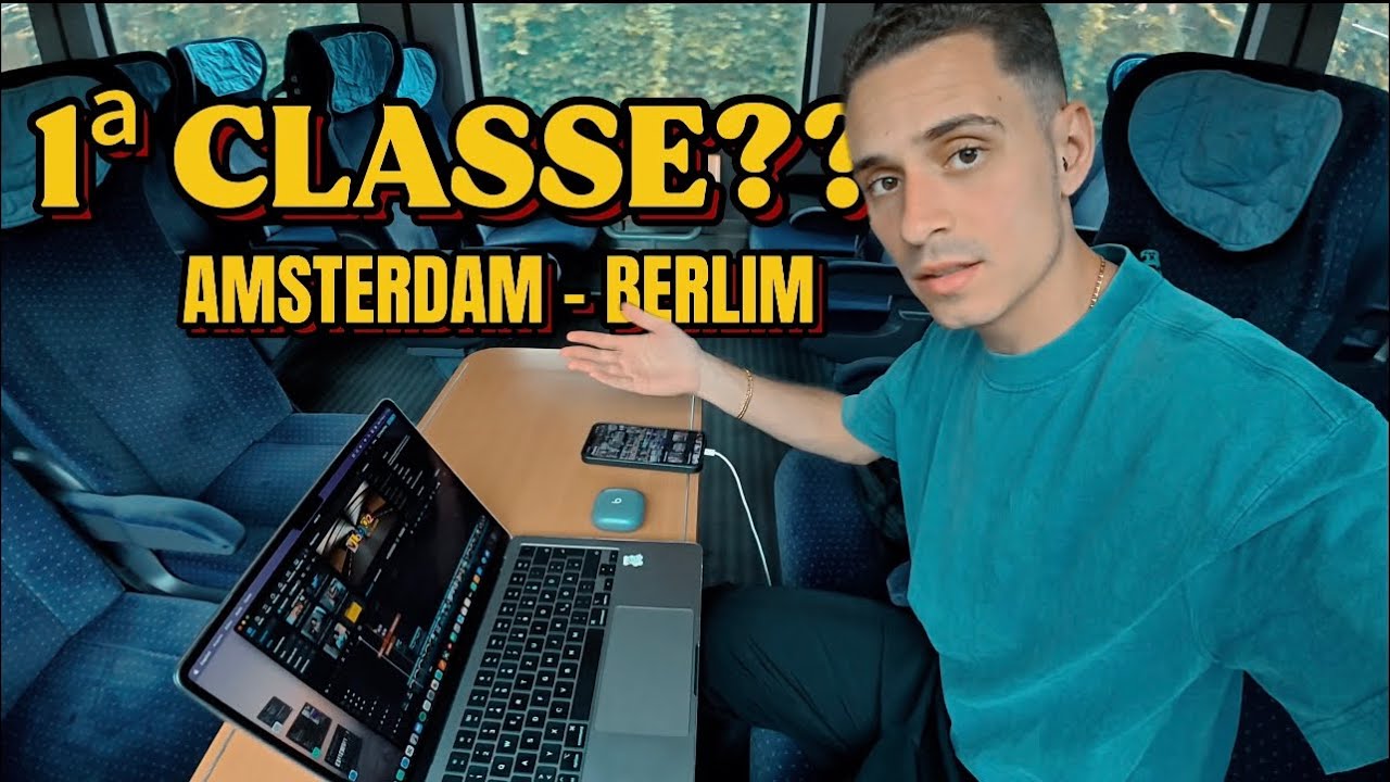 VIAJEI PELA EUROPA DE TREM | VLOG 07