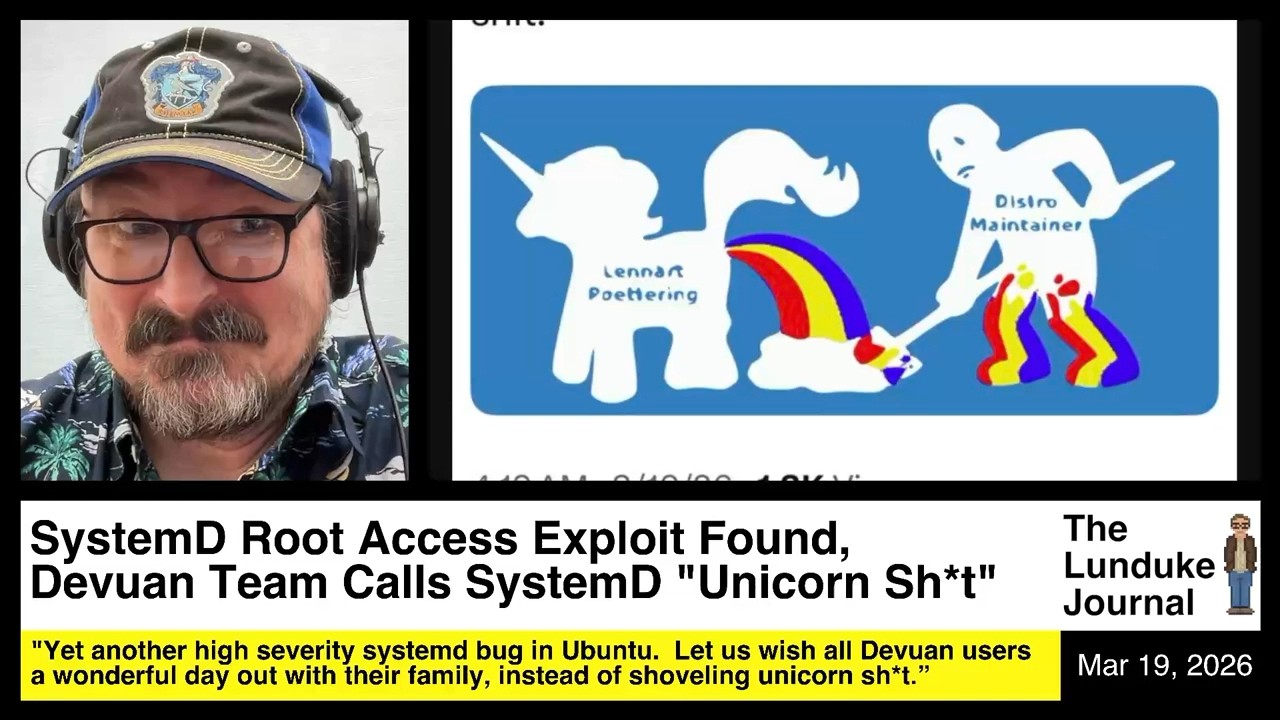 Обнаружена уязвимость, позволяющая получить root-доступ к SystemD, команда Devuan назвала SystemD...