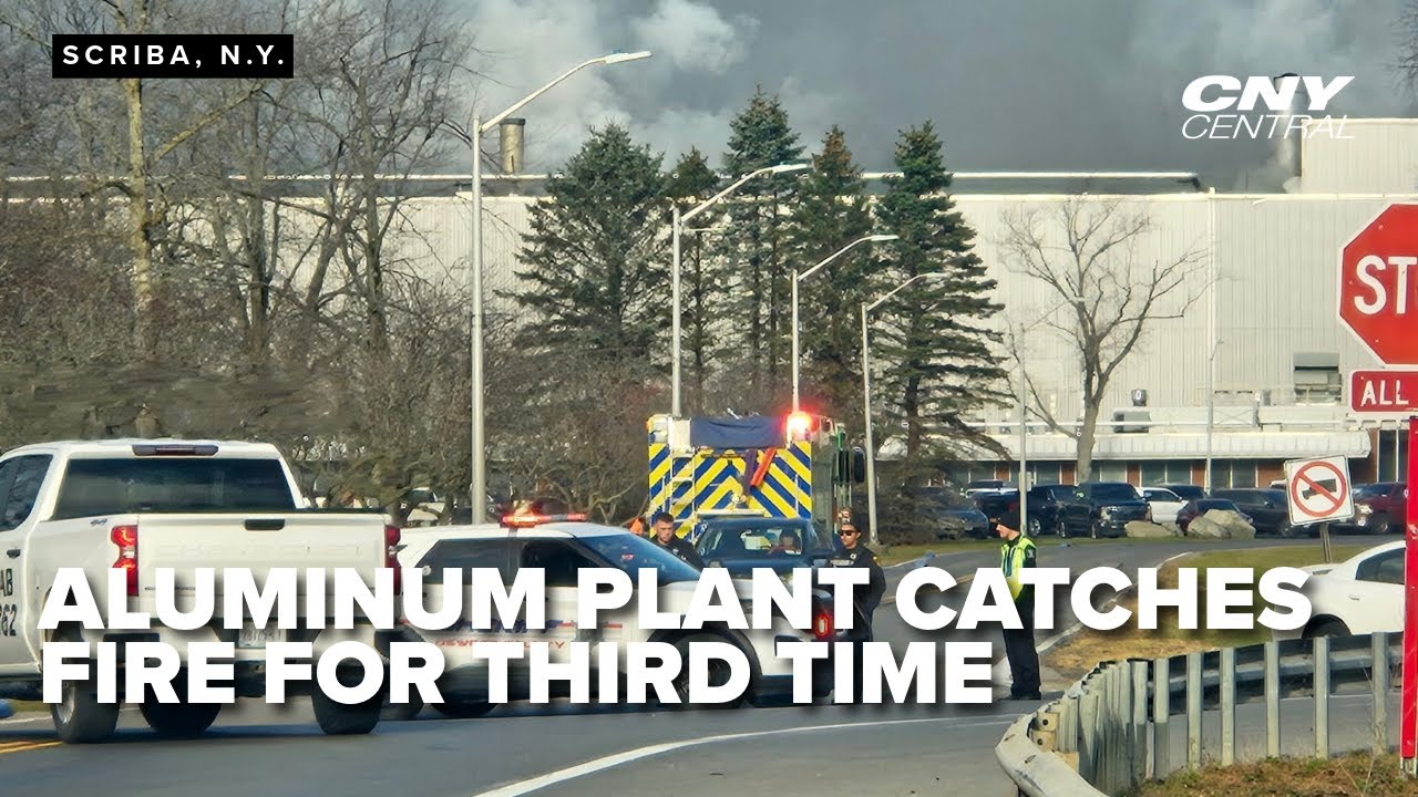 Novelis aluminum plant catches fire again after costly disaster in September