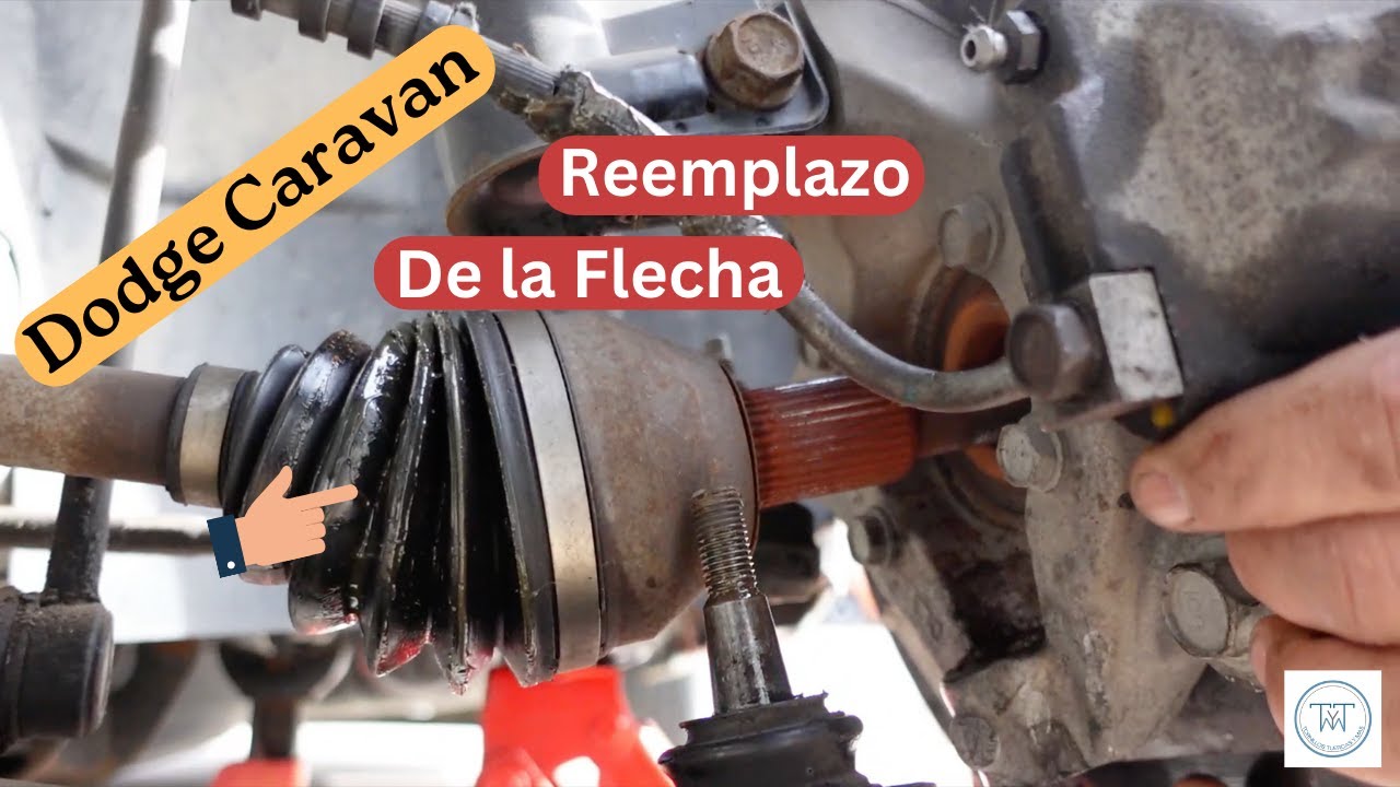 👉(En pocos pasos)👈 Cómo cambiar la flecha homocinetica Dodge Grand Caravan 😀