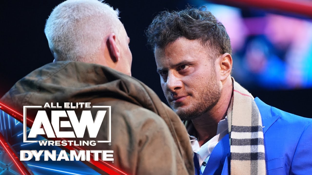 Дарби Аллин и MJF обмениваются репликами за титул чемпиона мира AEW | AEW Dynamite 12.04.23