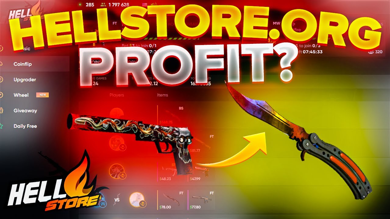 HELLSTORE.ORG - PROFIT? | DARMOWE 2 DOLARY!