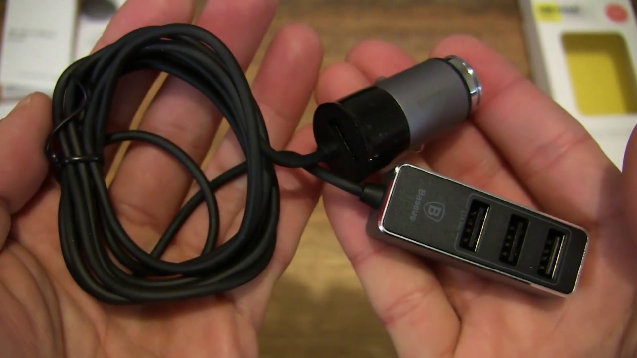 UNOOE 4 Port USB Car Charger