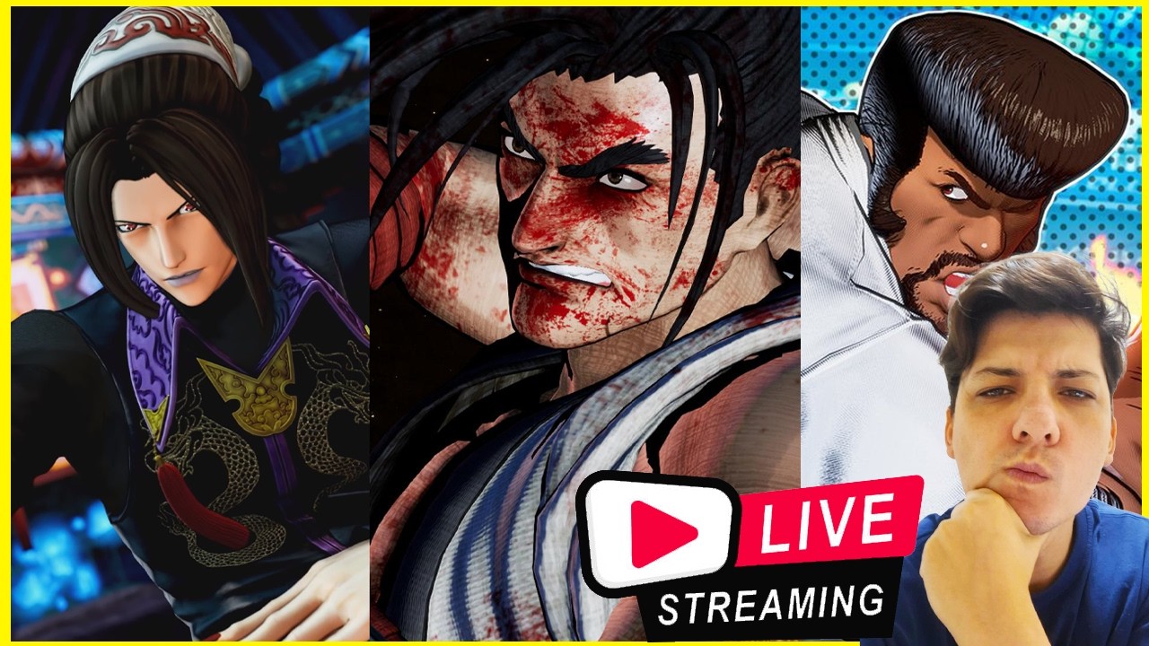 Bate-papo livre sobre a SNK + Jogatina de Fatal Fury: City of the Wolves