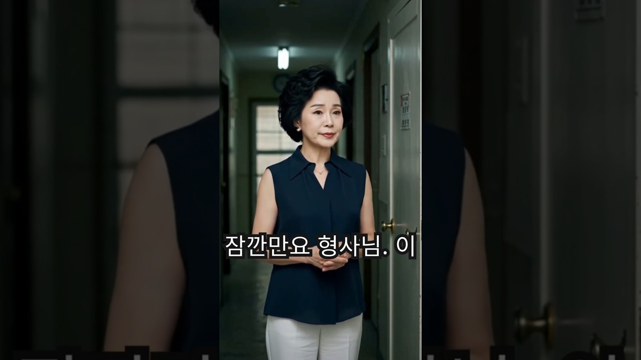 미녀할머니가 누명쓴 소년가장 형제를 구한방법