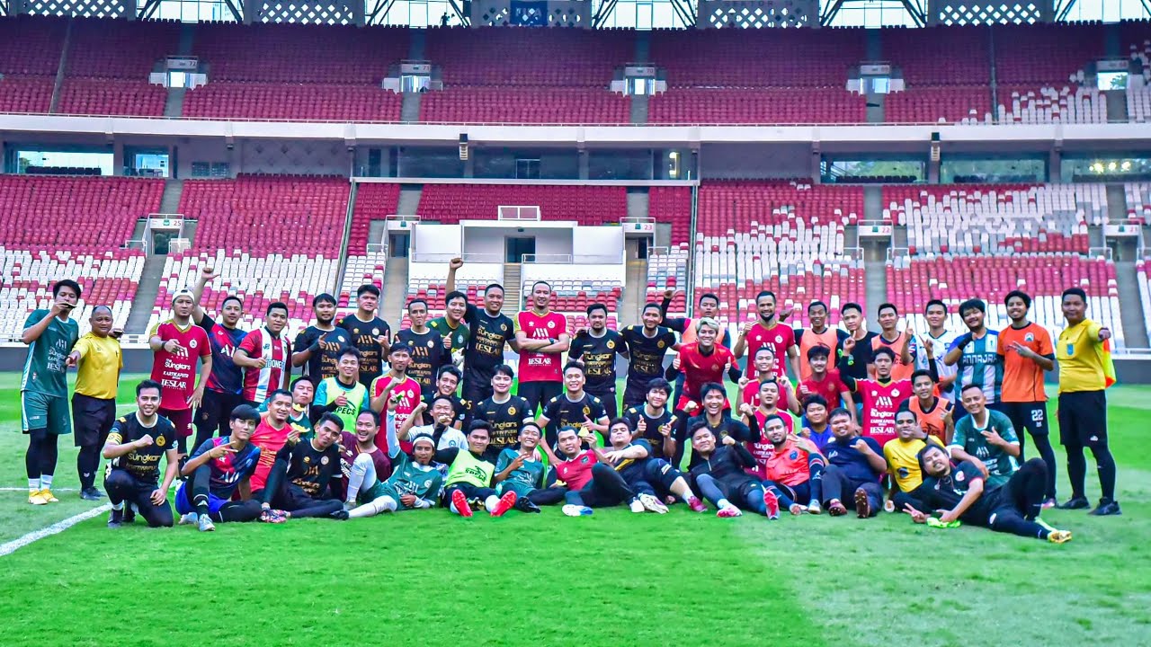 STADION GBK DI BOBOL HABIB USMAN TEUKU WISNU DAN BILLAR || PERMAINAN TIKI TAKWA PUN TERLIHAT