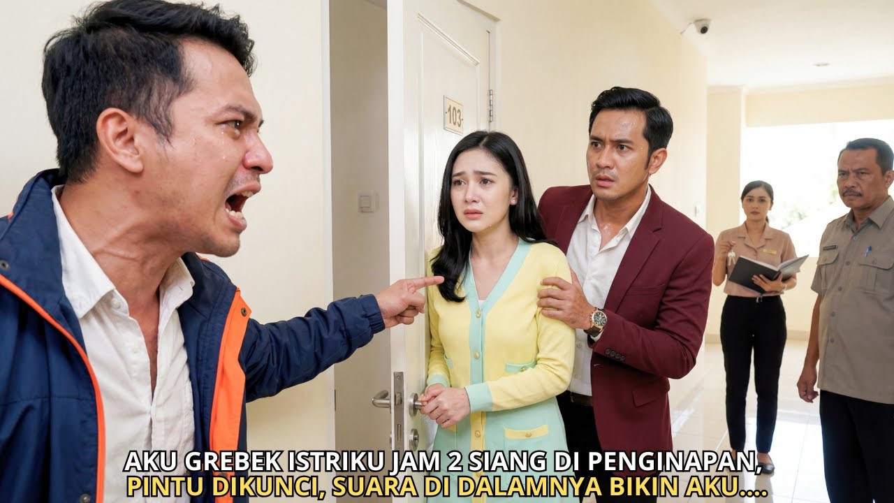 AKU GREBEK ISTRIKU JAM 2 SIANG DI PENGINAPAN, PINTU DIKUNCI, SUARA DI DALAMNYA BIKIN AKU...
