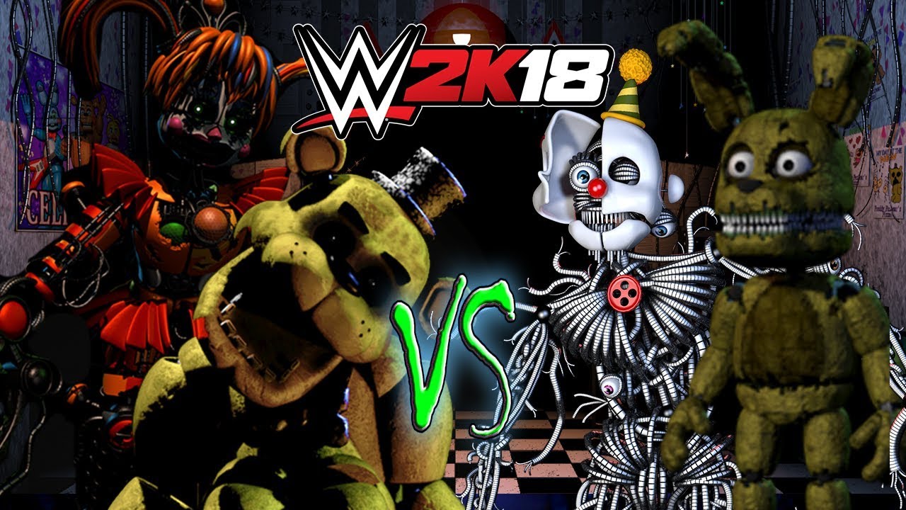 CHAMPIONS vs CHALLENGERS! SCRAP BABY & GOLDEN FREDDY vs ENNARD & PLUSHTRAP