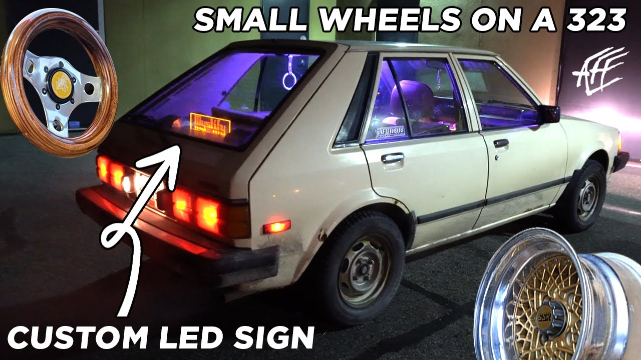 Mazda GLC 323 Kaido Racer build
