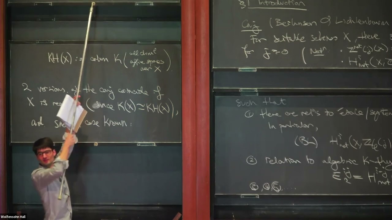 Revisiting the Motivic Cohomology of Schemes - Matthew Morrow