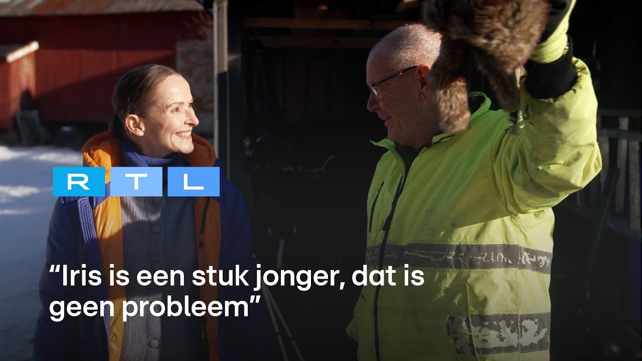 Hans (73) valt als een blok voor 18 jaar jongere Iris: ‘Werd gelijk zenuwachtig’ | Winter Vol Liefde