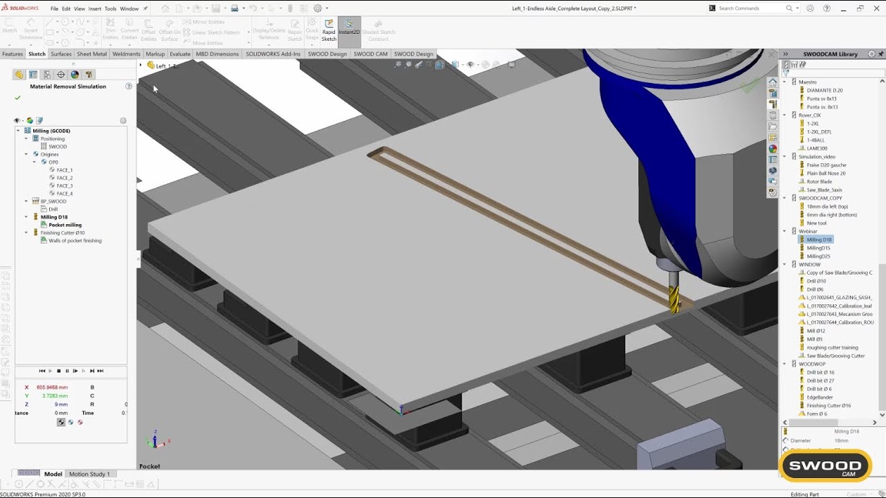 SWOOD CAM - wytwarzanie mebli CNC | DPS Software