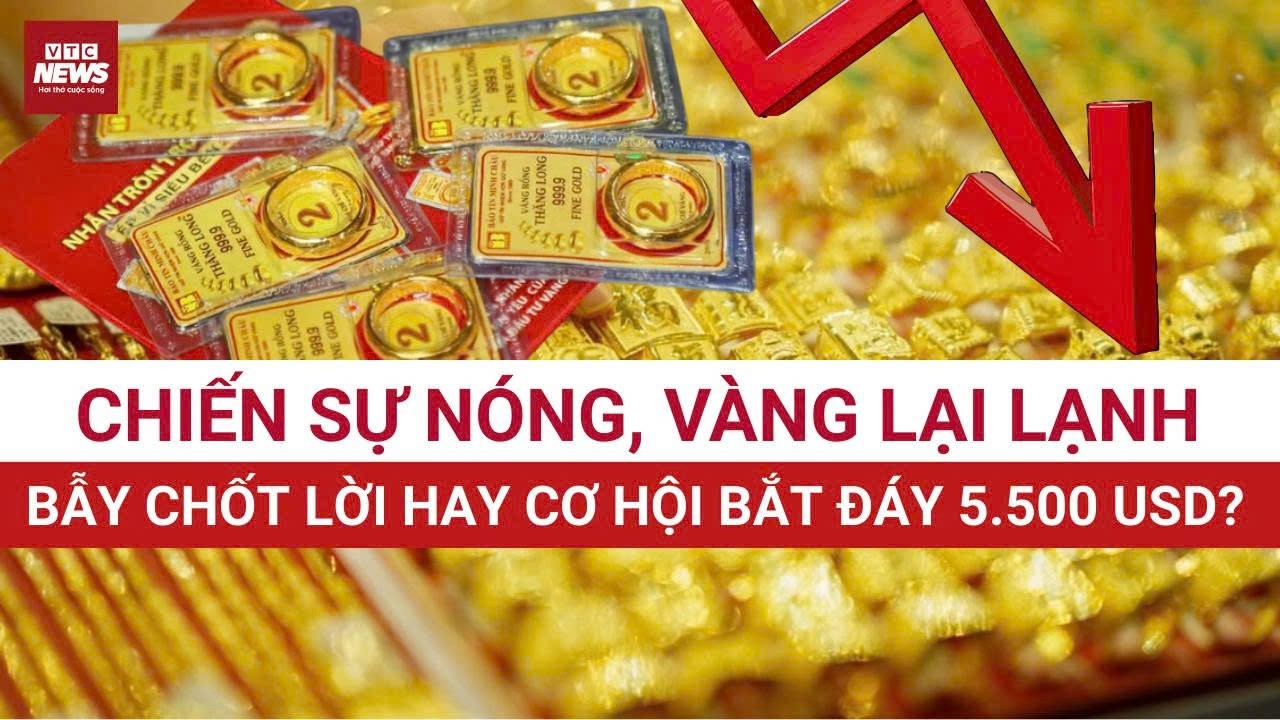 Vì sao chiến sự ở Trung Đông leo thang, giá vàng lại rơi tự do? Nghịch lý hay quy luật tất yếu?