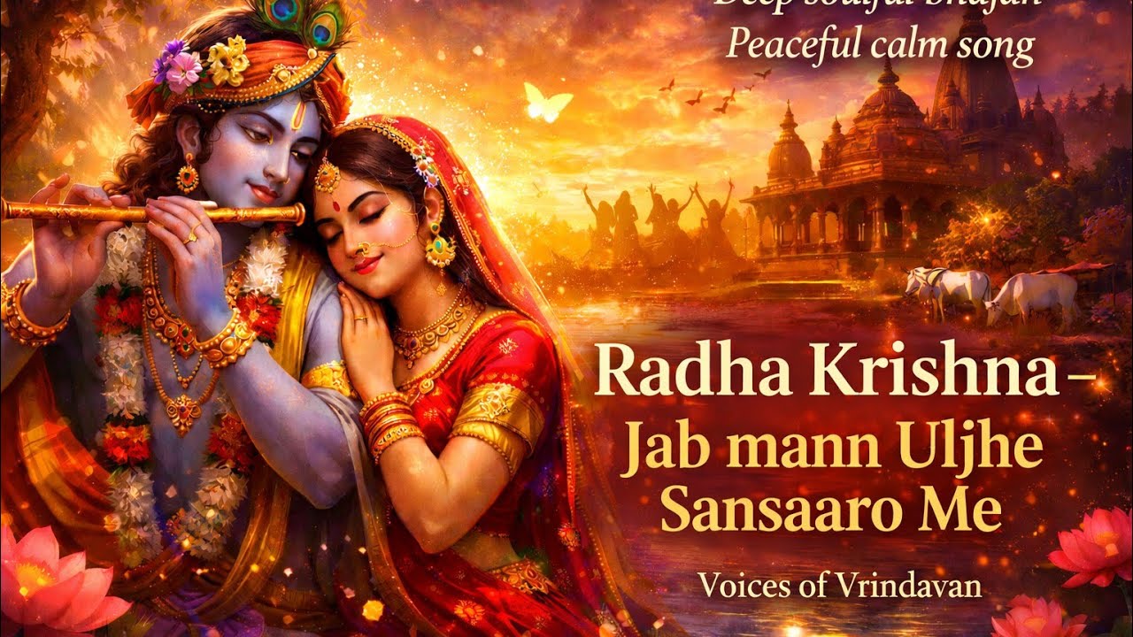 Radha Krishna - Jab mann uljhe sansaaro me | Voices Of Vrindavan | Radha Krishna Bhajan 2026