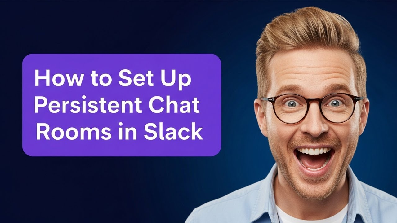 How to Set Up Persistent Chat Rooms in Slack
