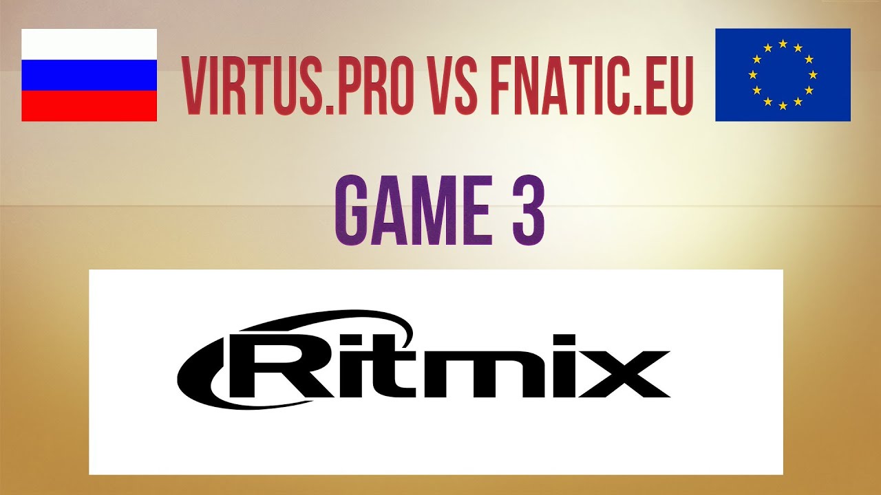 Virtus.pro vs Fnatic.eu g.3 Grandfinal The Defense #3