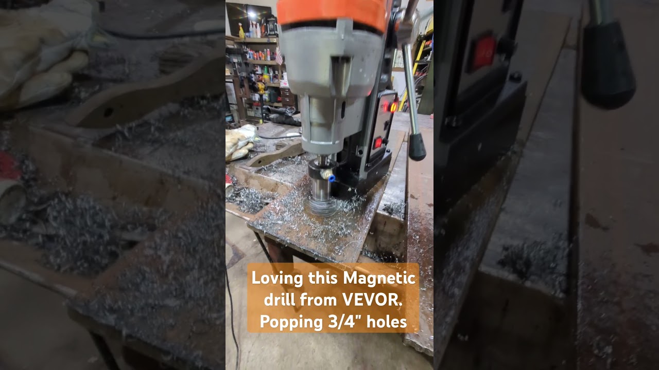 Mag drill with annular cutter, 3/4