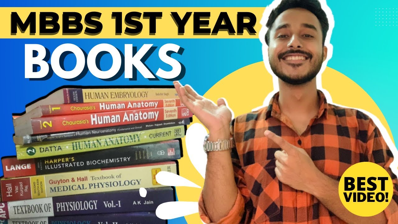 Best Book To Read In 1st Year MBBS | MBBS 1st Year Books To Buy