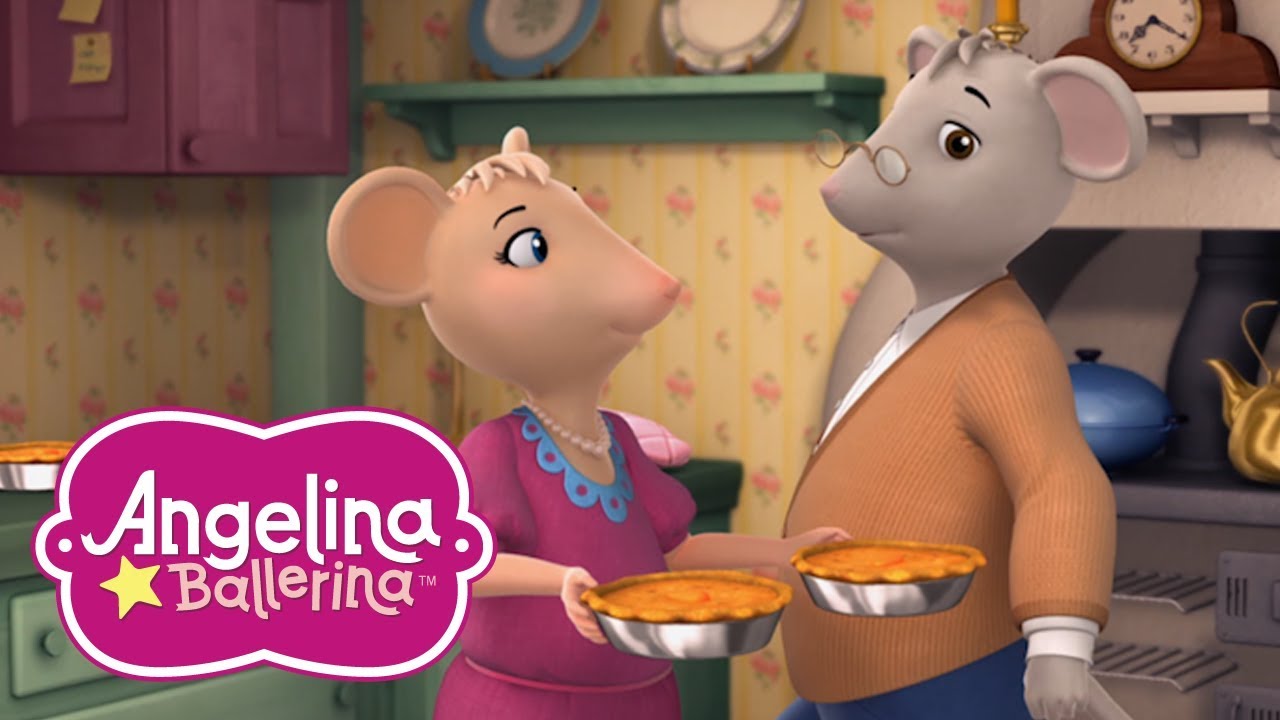 Angelina Ballerina Brasil 👪 Os Melhores Pais do Mundo 🎵