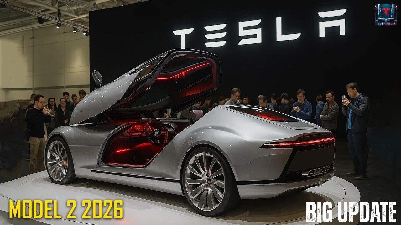 It&rsquo;s Official! Hidden Features of the 2026 Tesla Model 2 Prototype Finally Exposed for First Time