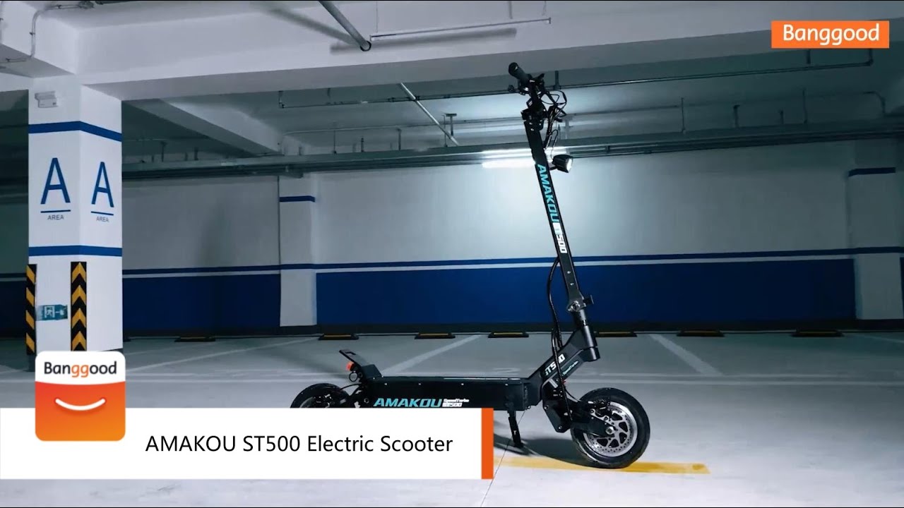 AMAKOU ST500 Electric Scooter - Shop on Banggood