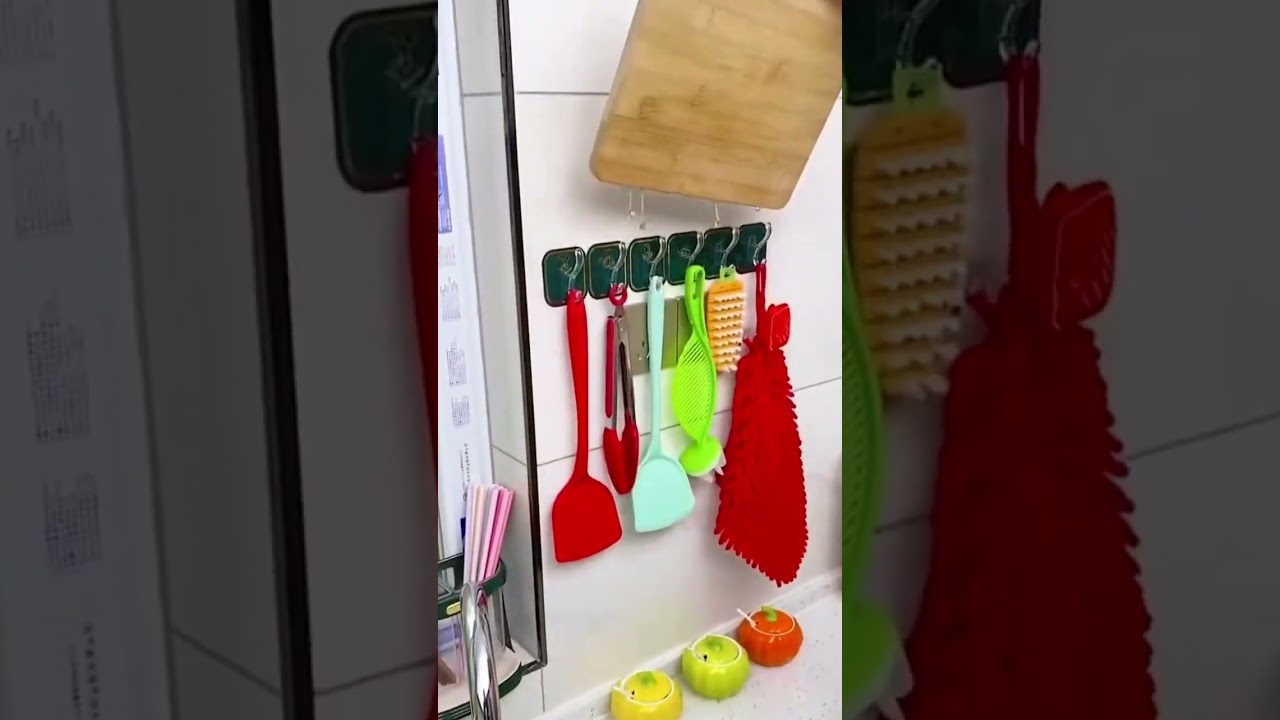 Six-link hook, can also be used in corners 