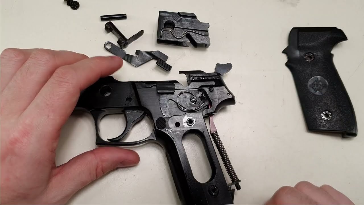 Norinco NP34 (Sig P228 clone) Disassembly
