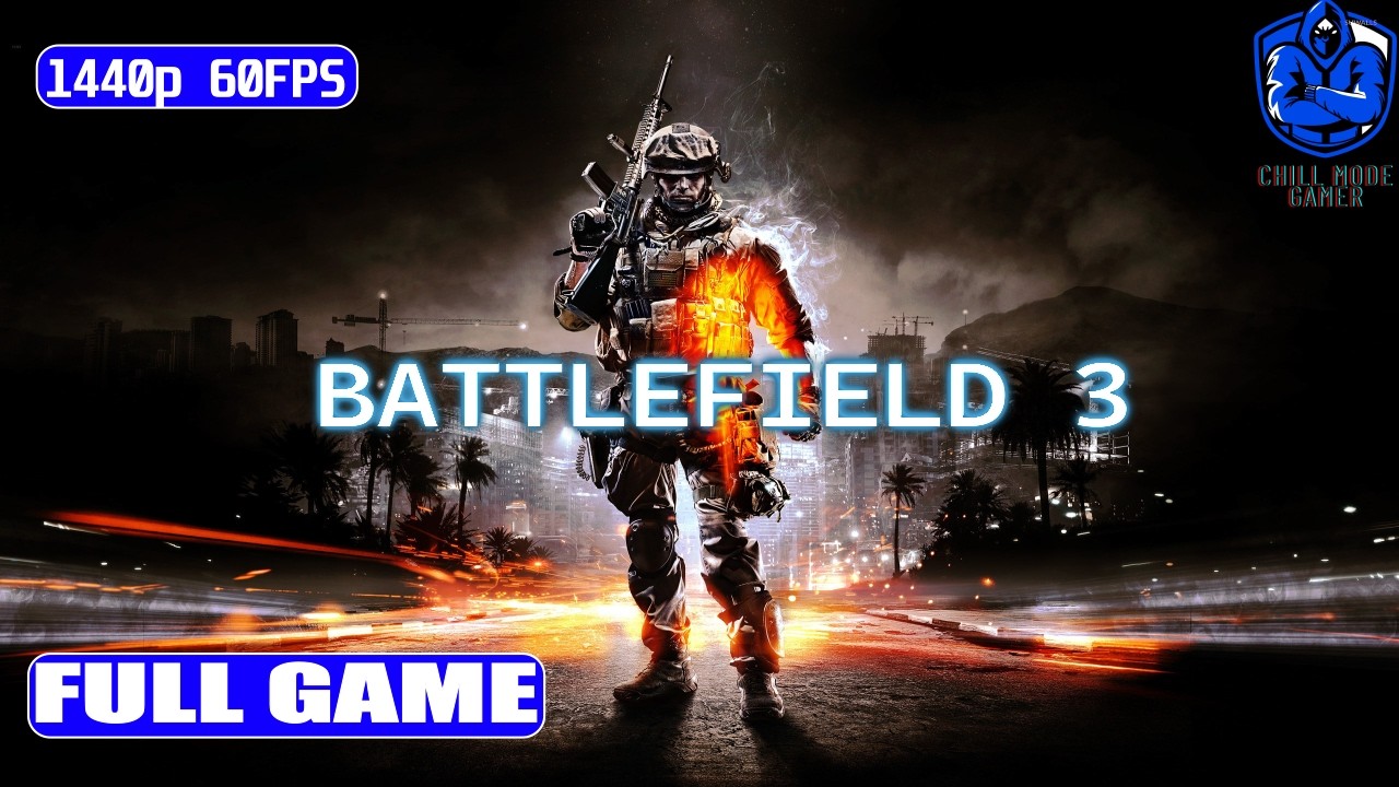 Battlefield 3 Walkthrough Part 1 FULL GAME [1440p QHD 60FPS] - NO COMMENTARY