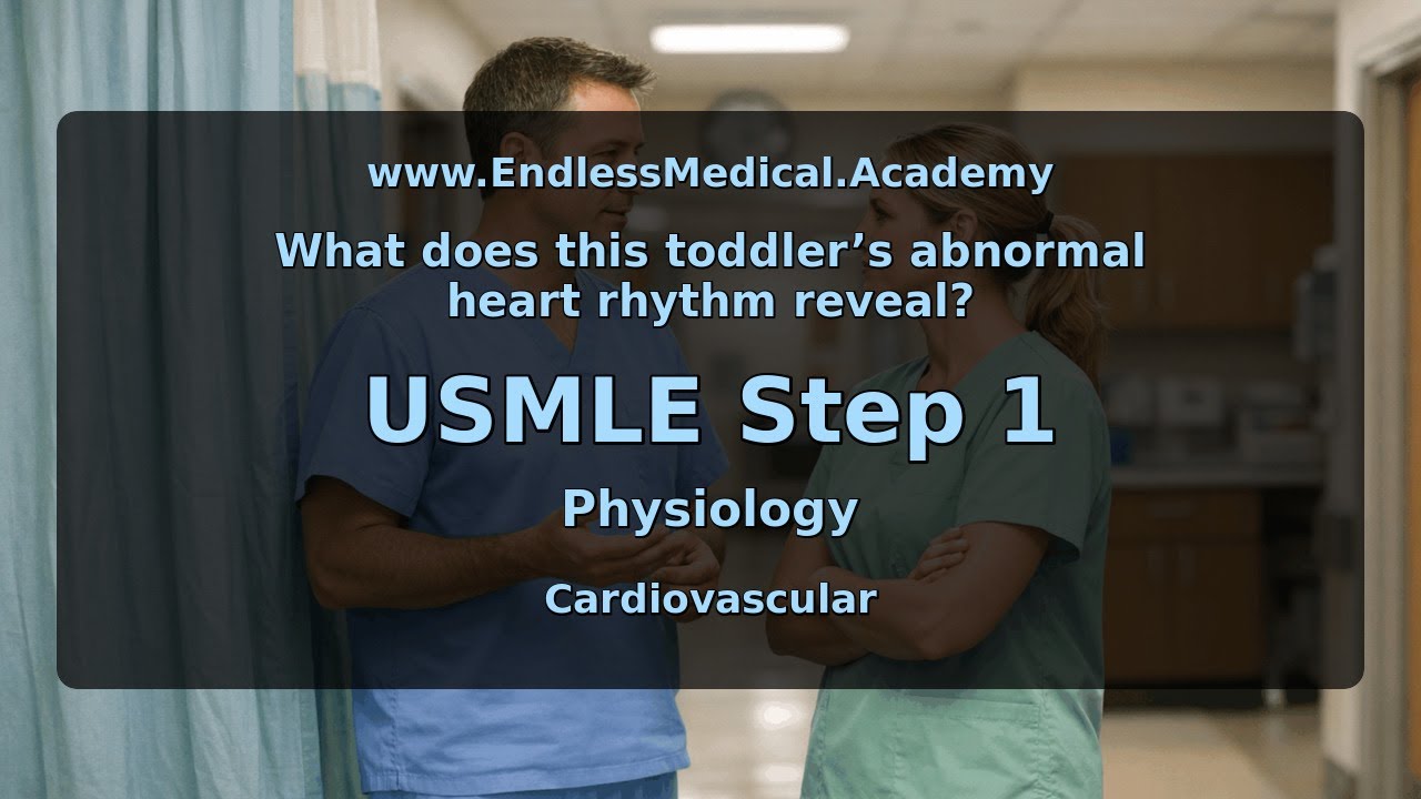Cardiovascular, Physiology, USMLE Step 1 - Full Vignette with Extended Explanations