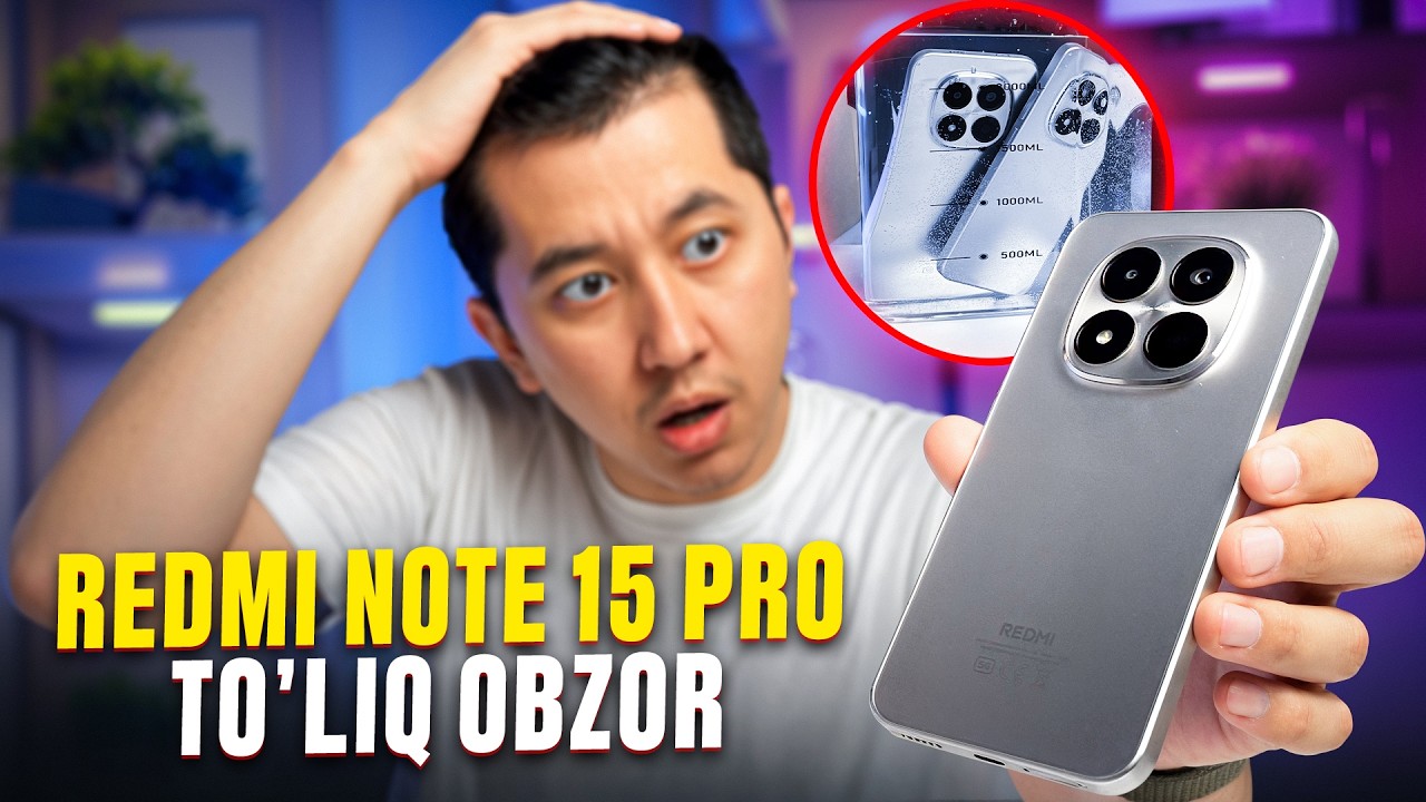 REDMI NOTE 15 PRO 5G SOTIB OLISHGA ARZIYDIMI? | O'ZBEK TILIDA