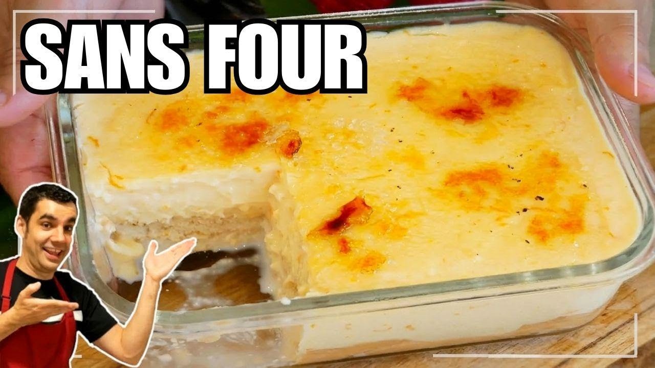Le dessert à l'orange le plus simple et ultra crémeux ! 😍