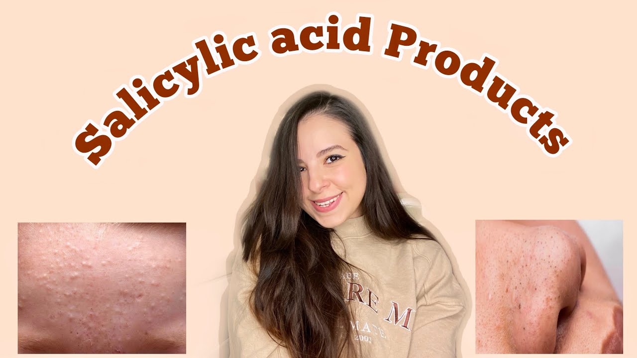 مكون واحد لعلاج لحبوب والبثور والدهون الزائدة- حمض الساليسيليك Salicylic acid - سلسلة المواد الفعالة