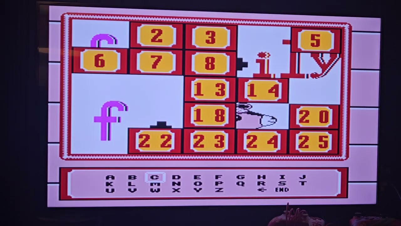 I play as my Cousin Ernie on Classic Concentration for the NES