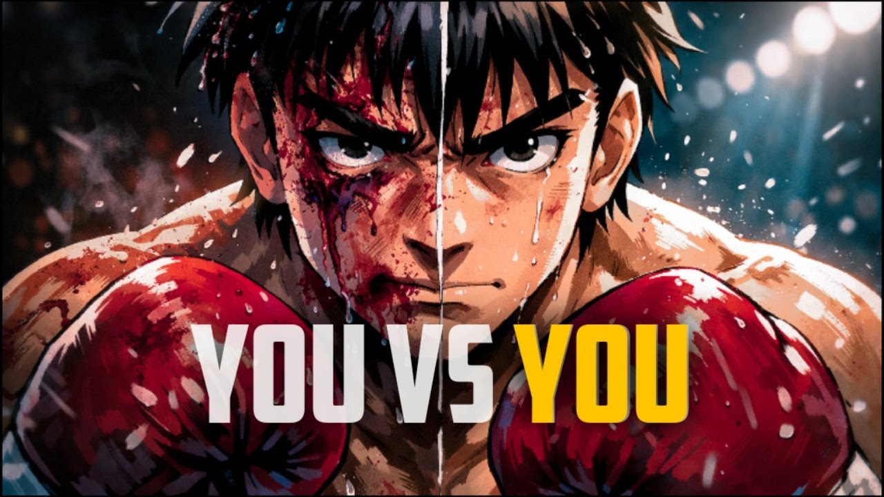 It's always You vs You.