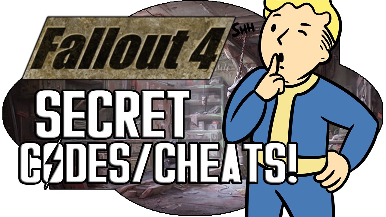 FALLOUT 4 - ALL SECRET CODES/CHEATS!