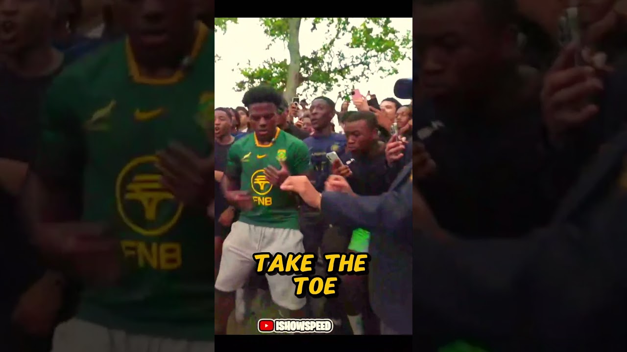 Speed singing a South African song got WILD 🇿🇦🔥