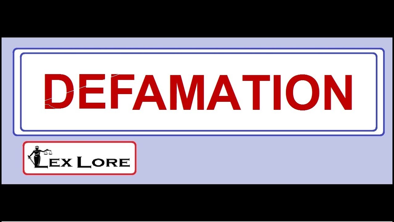 DEFAMATION (Essentials ; Types ; Exceptions etc.) for CLAT exam (in HINDI)