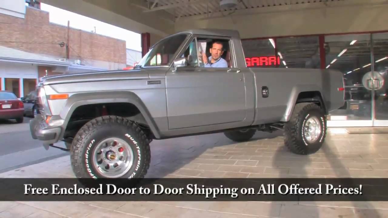 Продаётся Jeep J-20 1981 года с тест-драйвом, звуками вождения и видеообзором.