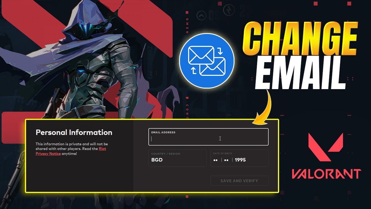 New Way to Change Valorant Account Email in 2024 | Change Valorant Gmail on PC